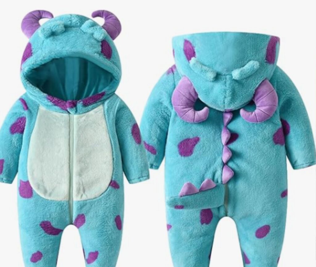 Home cute & cozy baby halloween animal romper