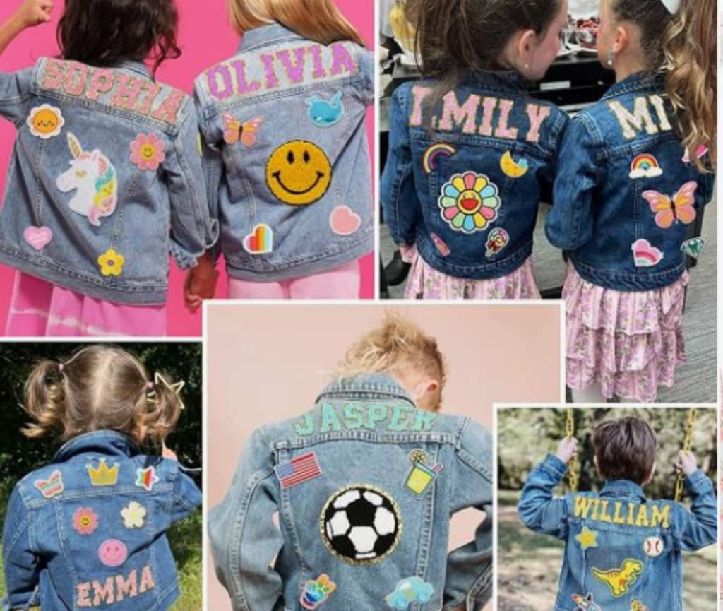 kids custom jean jacket