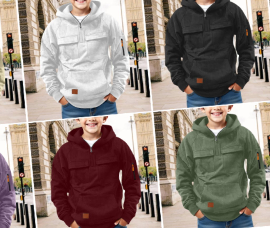 warm winter hoodie